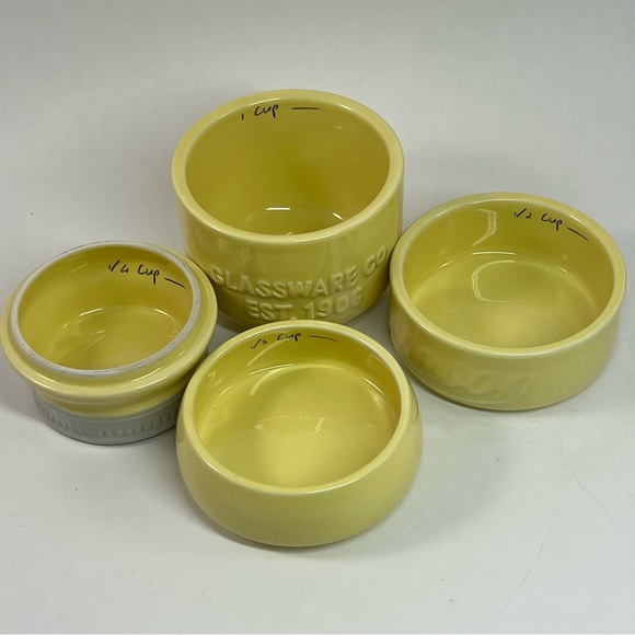 World Market Mason Ceramic Nesting Measuring Cups - Picture 5 of 8